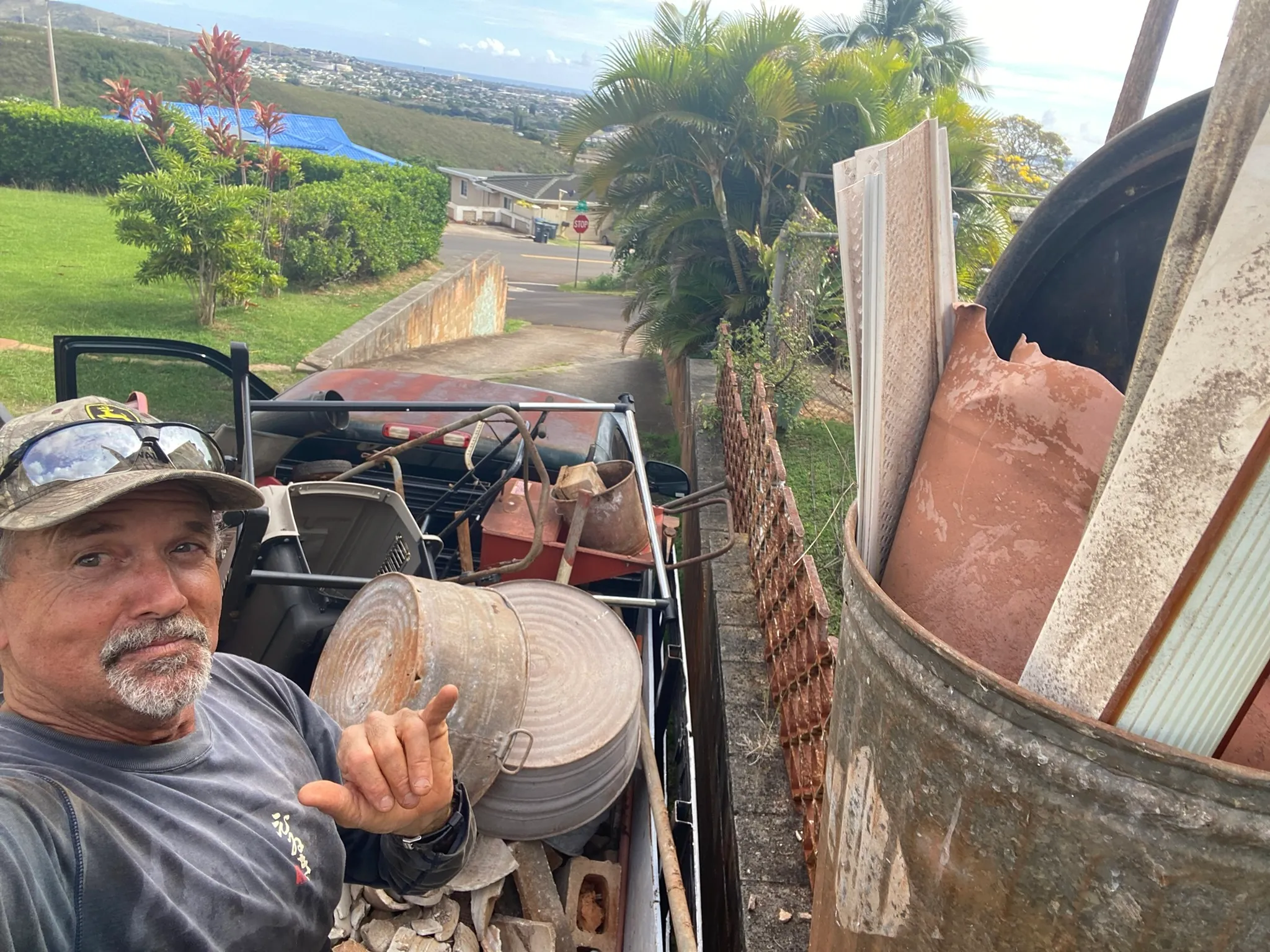 JunkForce team and company vehicle loaded